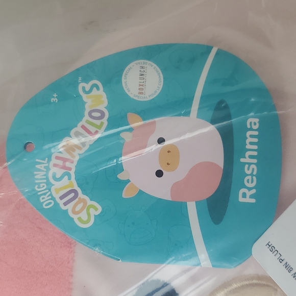 Kellytoy Toys Bnwt Reshma The Cow Squishmallows 8 Box Lunch